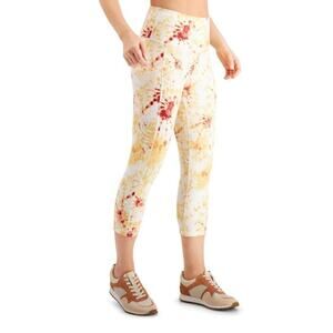 Ideology Women's XS Tie Dye High Waist Cropped Leggings